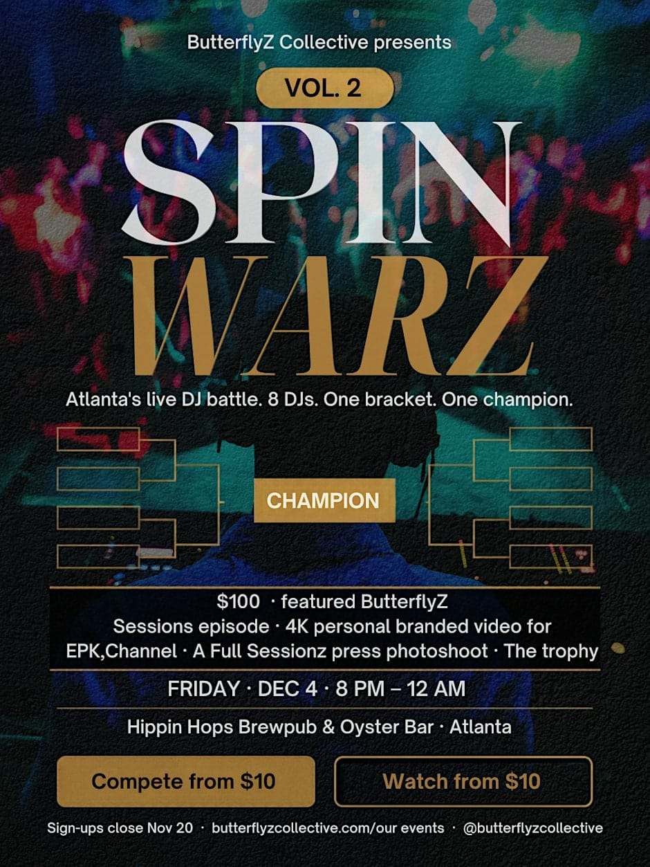 Spin WarZ Vol. 2 | Atlanta's Live DJ Battle