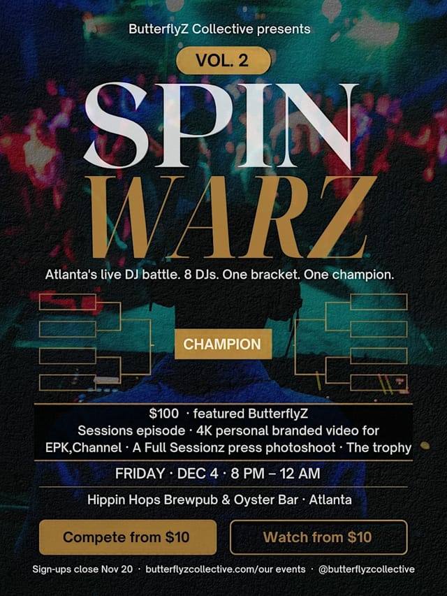 Spin WarZ Vol. 2 | Atlanta's Live DJ Battle
