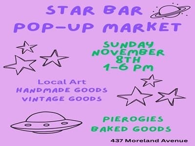 STAR COMMUNITY BAR POP-UP MARKET