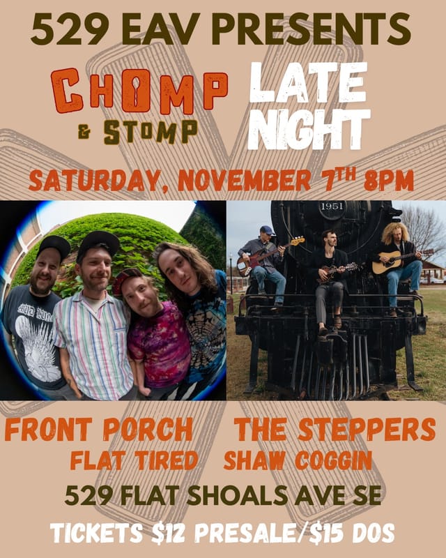 Chomp n Stomp Official Afterparty + Front Porch