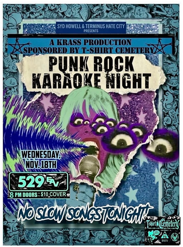 PUNK ROCK KARAOKE @ 529
