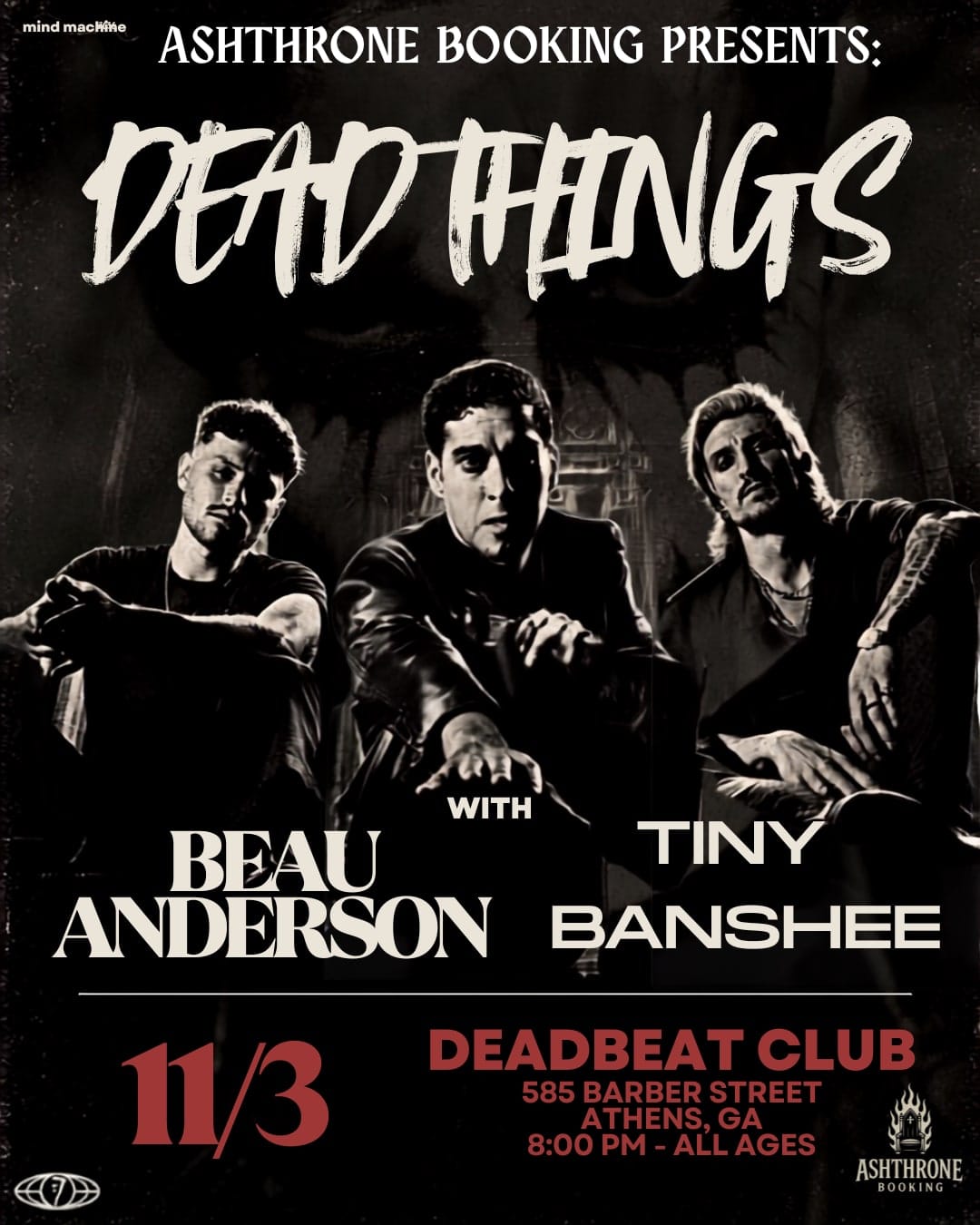 Dead Things, Beau Anderson, Tiny Banshee