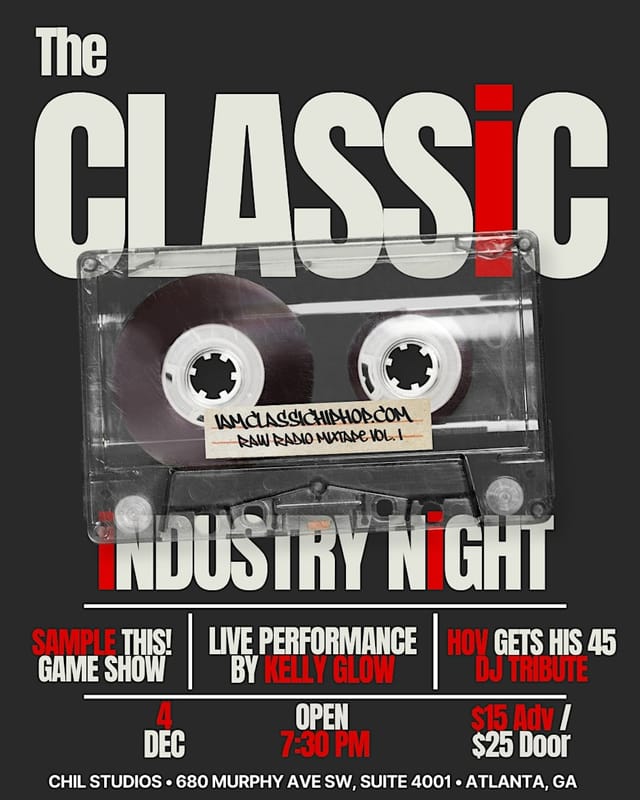 THE CLASSiC :  A night of hip-hop music, culture, creativity and community!