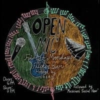 Flicker "First Mondays" Open Mic Night Hosted by Josey 11/2